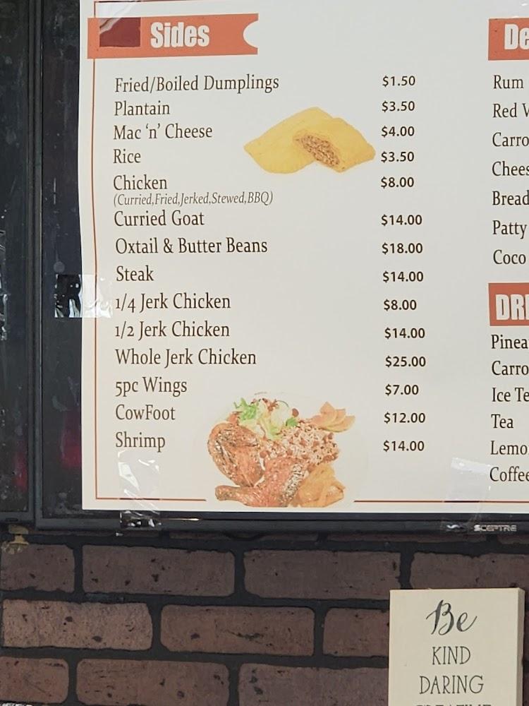 Fireside Jamaican Restaurant Menu image 2